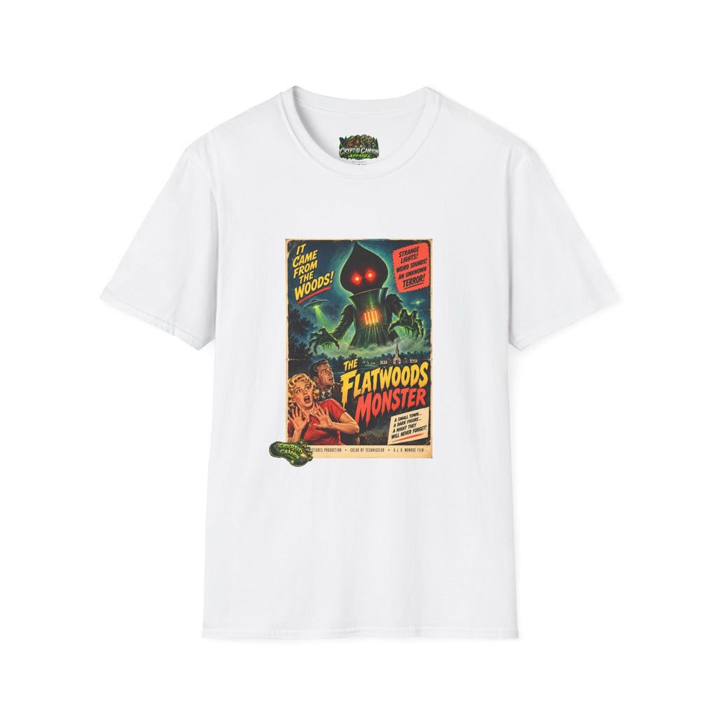 Flatwoods Monster 50's style movie poster Softstyle one side