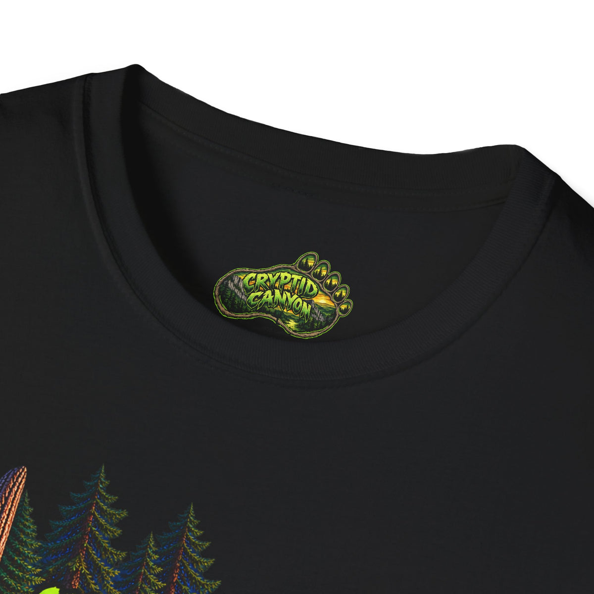 Sasquatch Doesn't Believe Softstyle one side