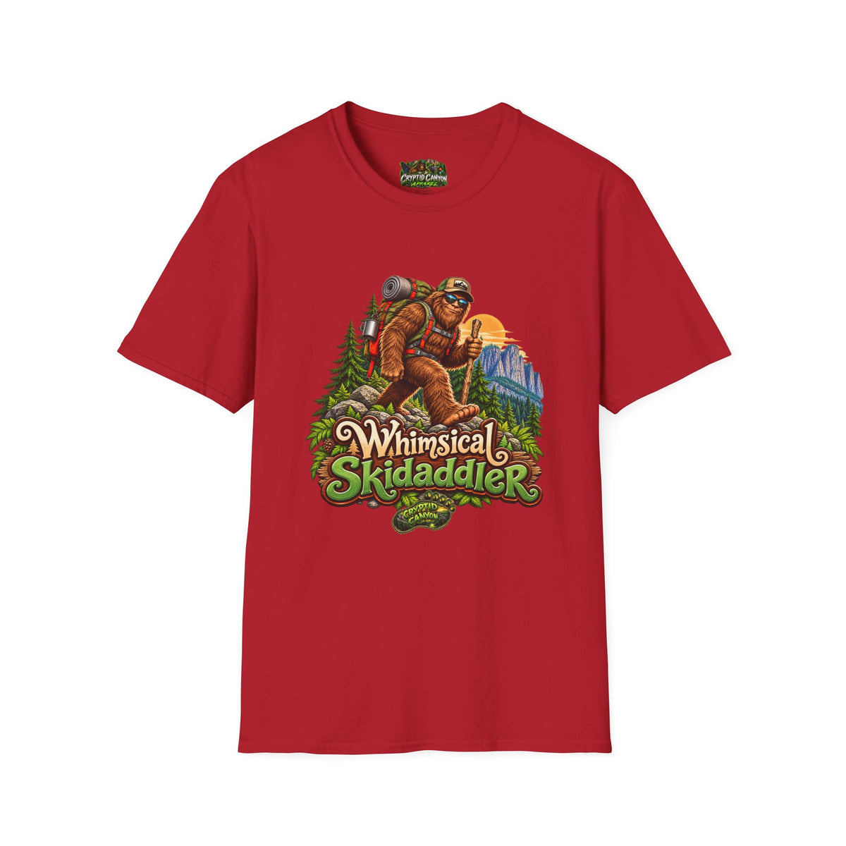 Whimsical Skidaddler Softstyle one side