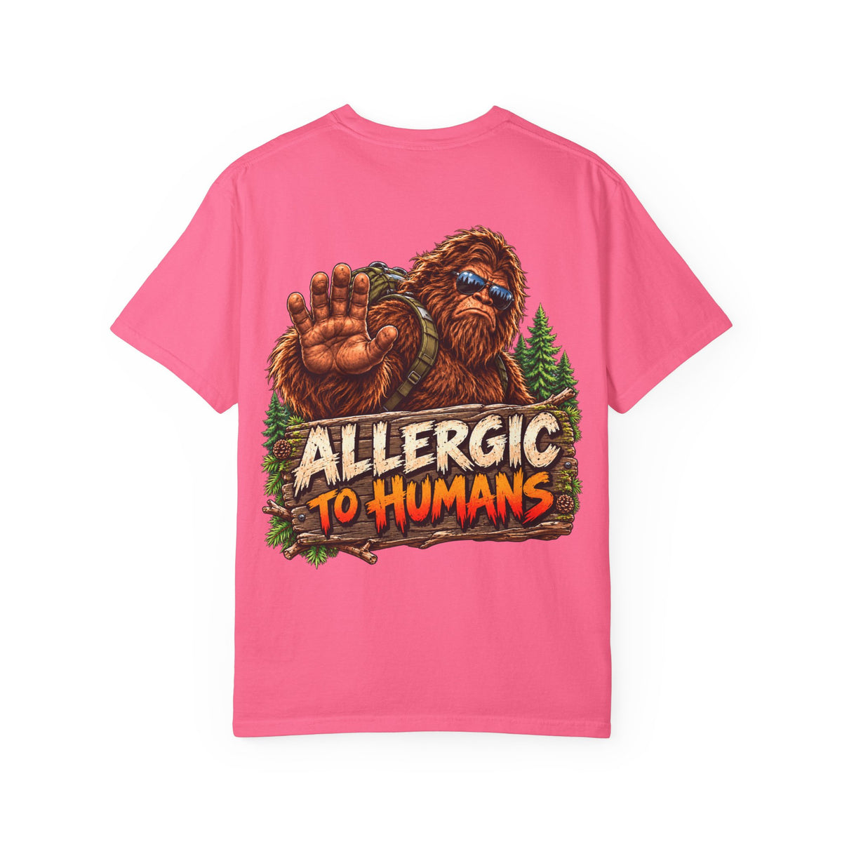 Allergic to humans
