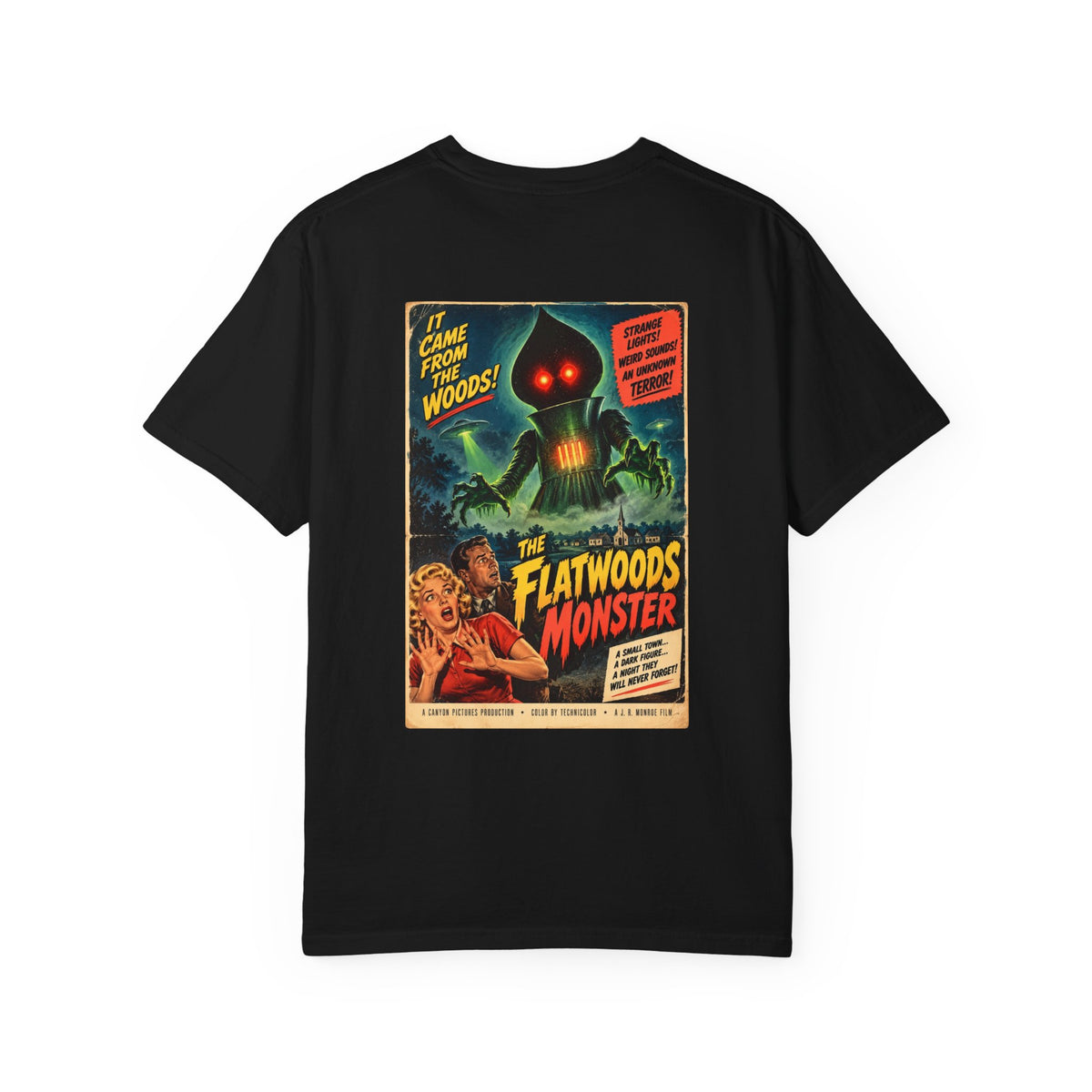Flatwoods Monster 50's movie poster