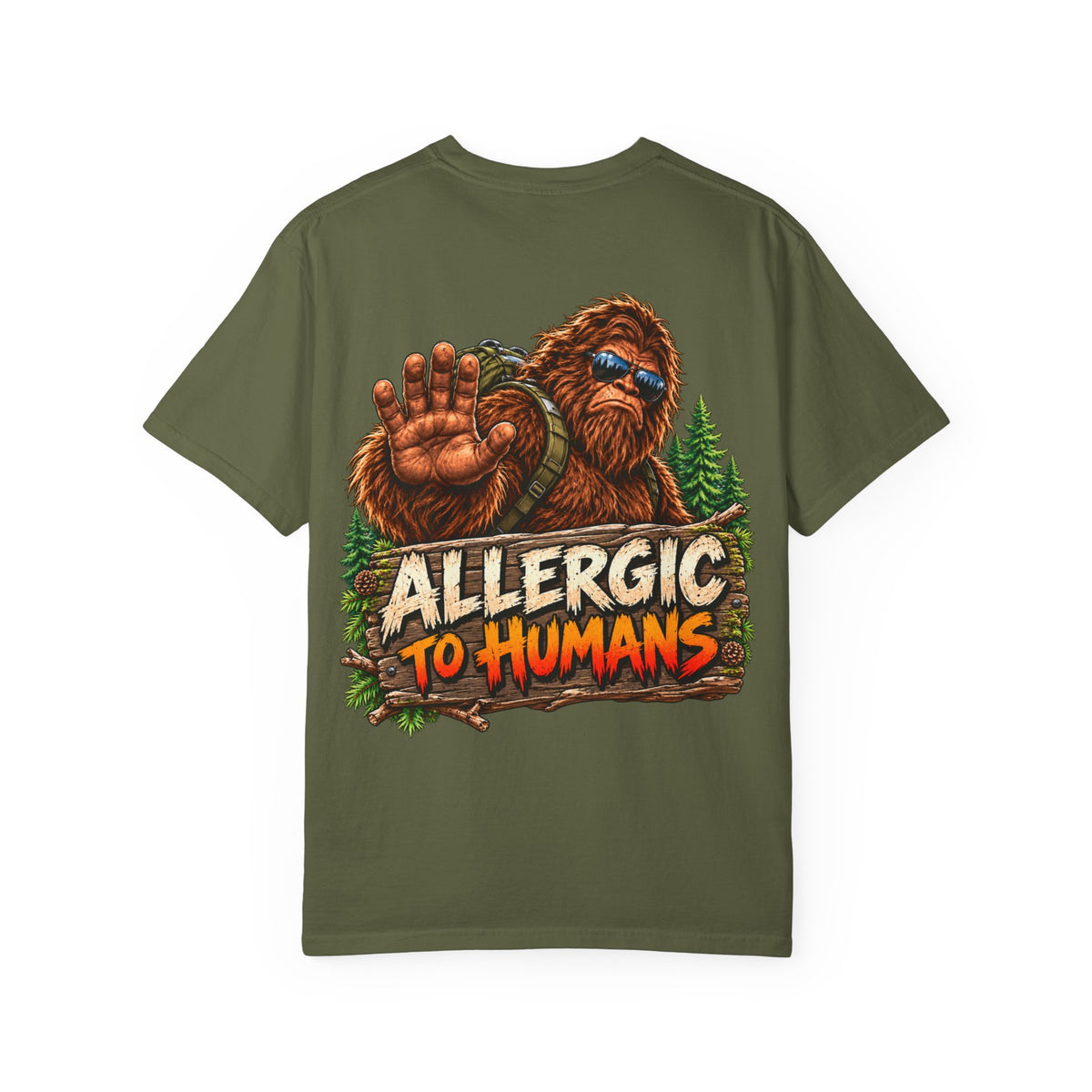 Allergic to humans