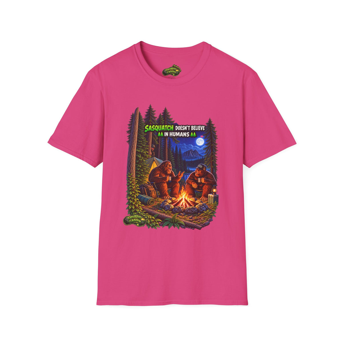 Sasquatch Doesn't Believe Softstyle one side