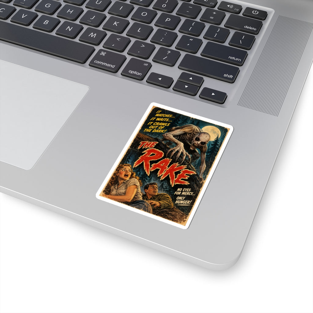 The Rake 50s style Movie poster Kiss-Cut Stickers