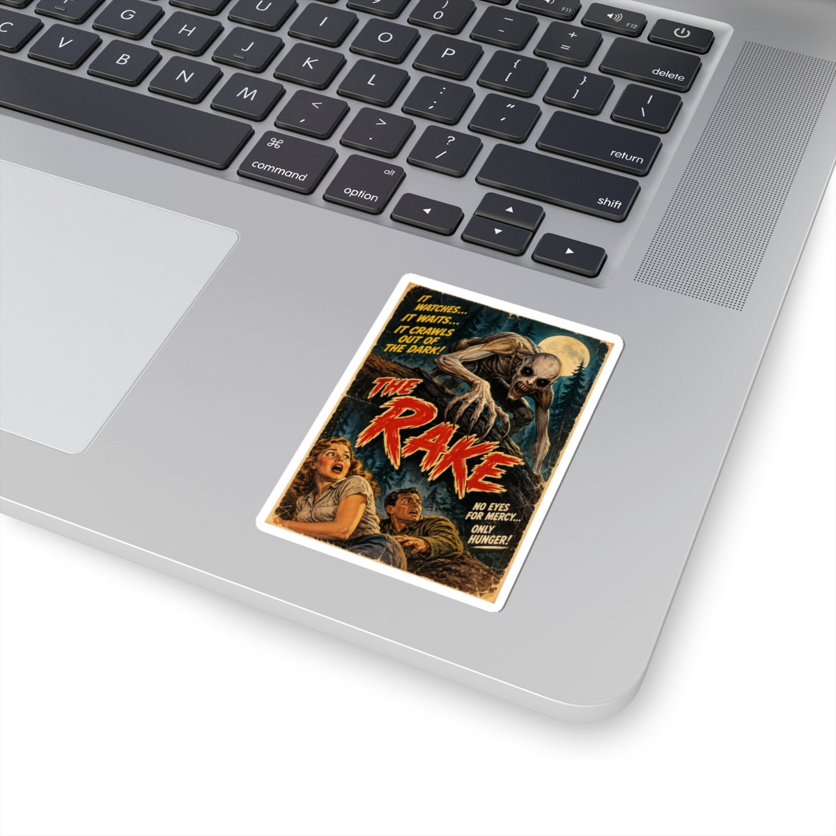 The Rake 50s style Movie poster Kiss-Cut Stickers