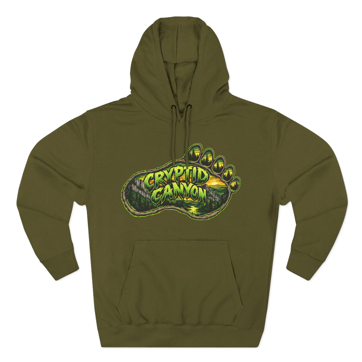 Whimsical Skidaddler Fleece Hoodie