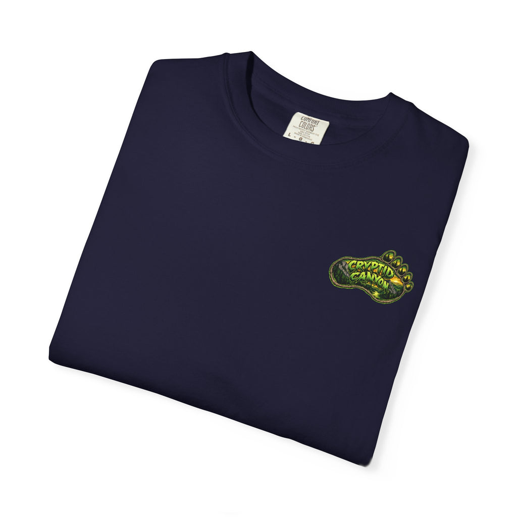 Tip-Toeing in My Woodlands Bigfoot Forest T-Shirt