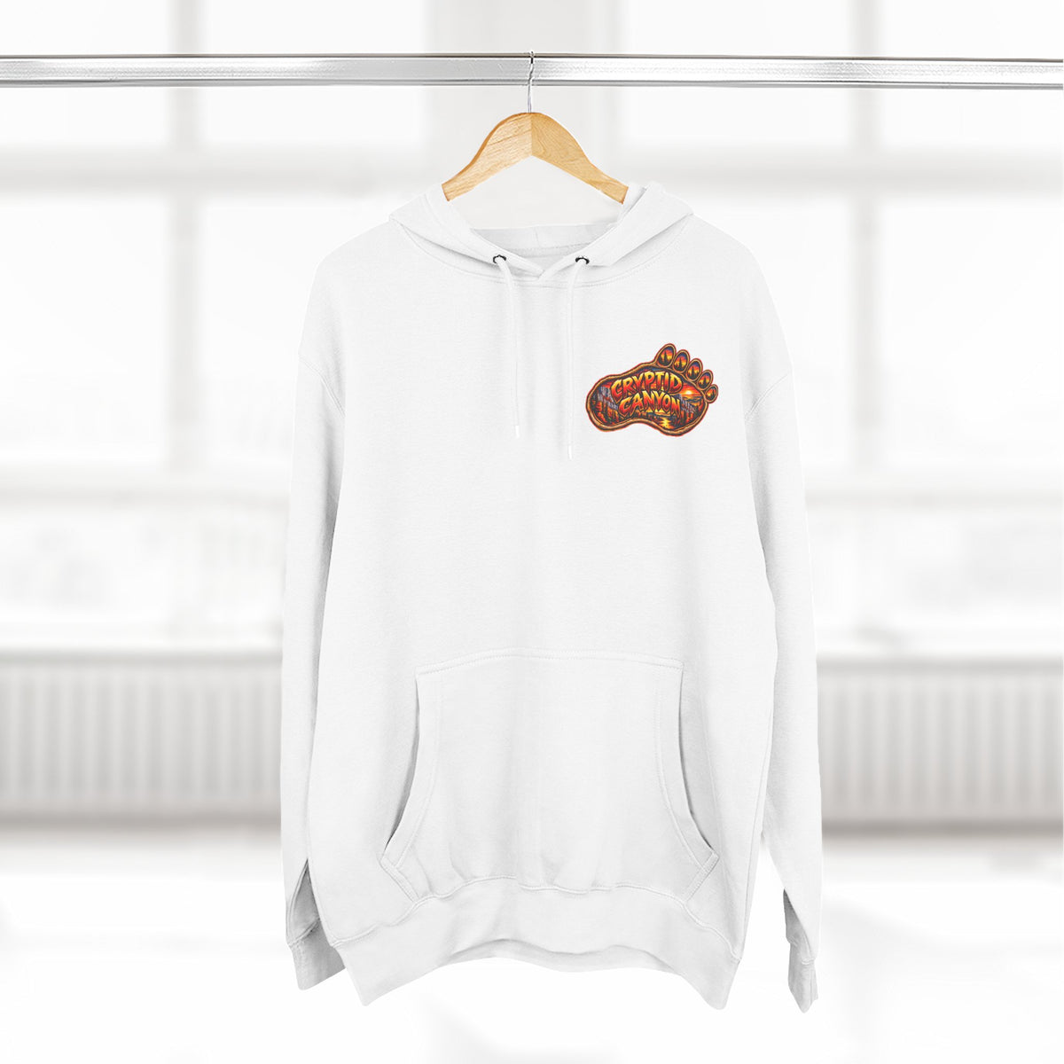 Chibi Flatwoods Monster Fleece Hoodie