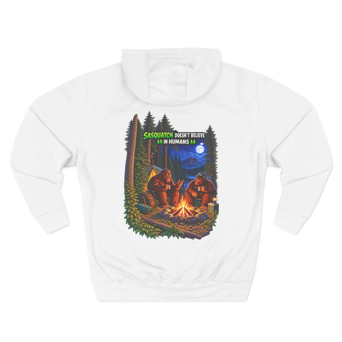 Sasquatch doesn't believe in humans hoodie