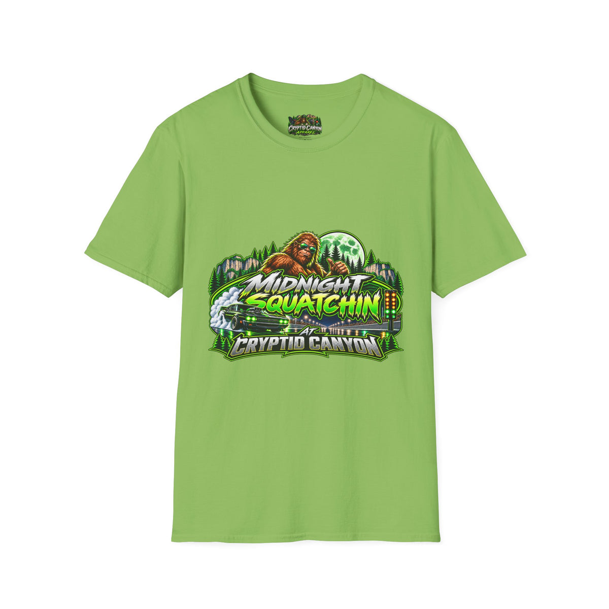 Midnight Squatchin Softstyle one side