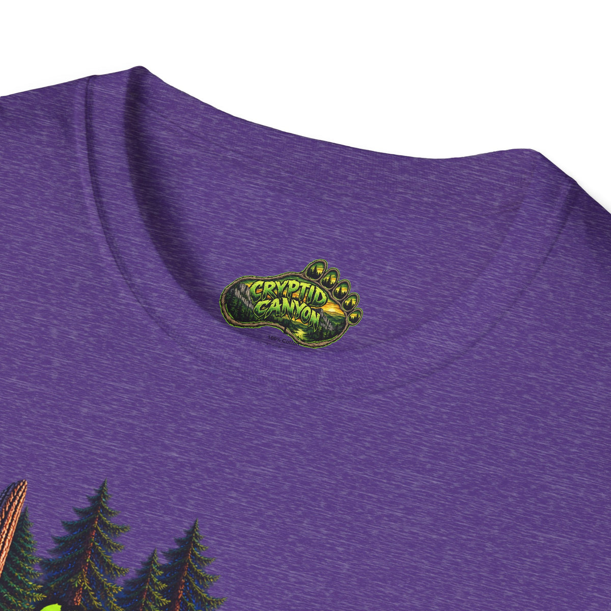 Sasquatch Doesn't Believe Softstyle one side