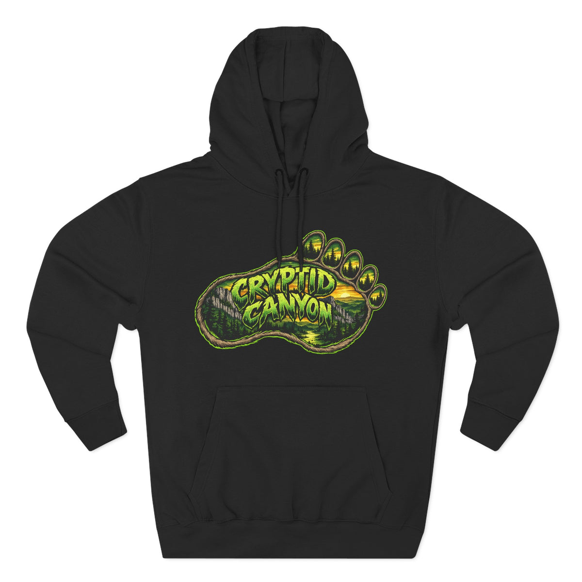 Sasquatch doesn't believe in humans hoodie