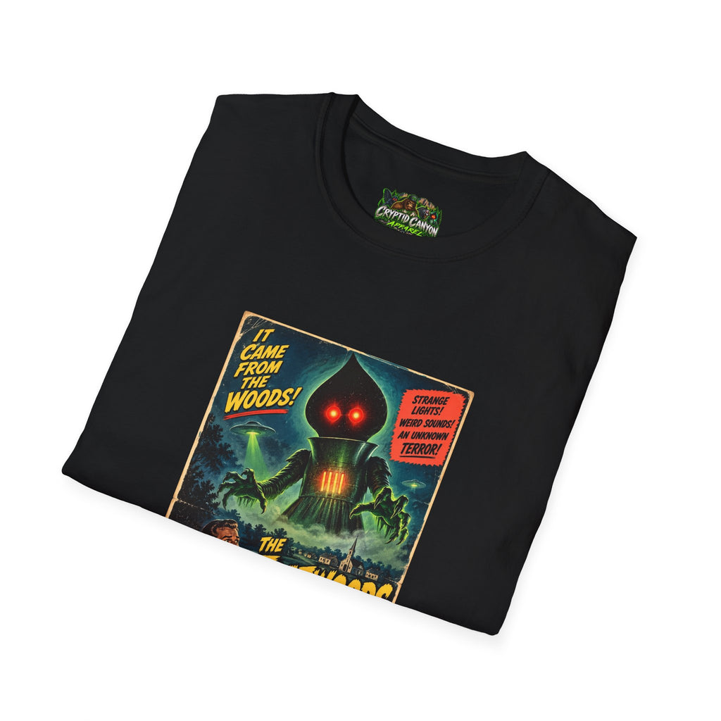 Flatwoods Monster 50's style movie poster Softstyle one side