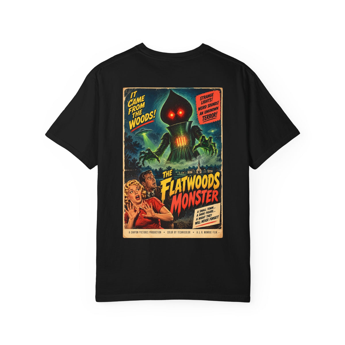 Flatwoods Monster 50's style movie poster t