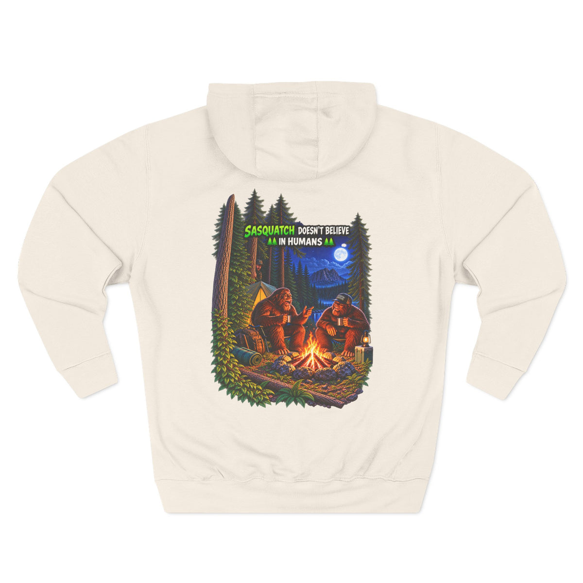 Sasquatch doesn't believe in humans hoodie