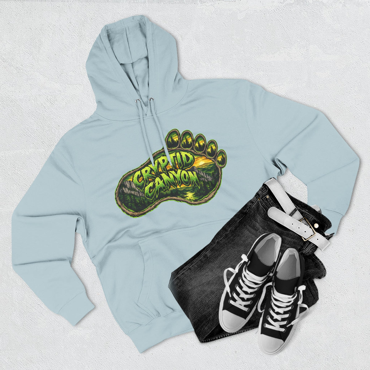 Sasquatch doesn't believe in humans hoodie