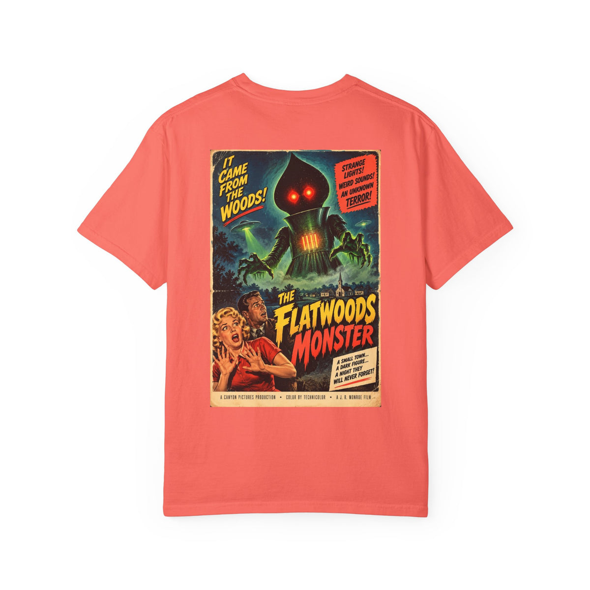 Flatwoods Monster 50's style movie poster t