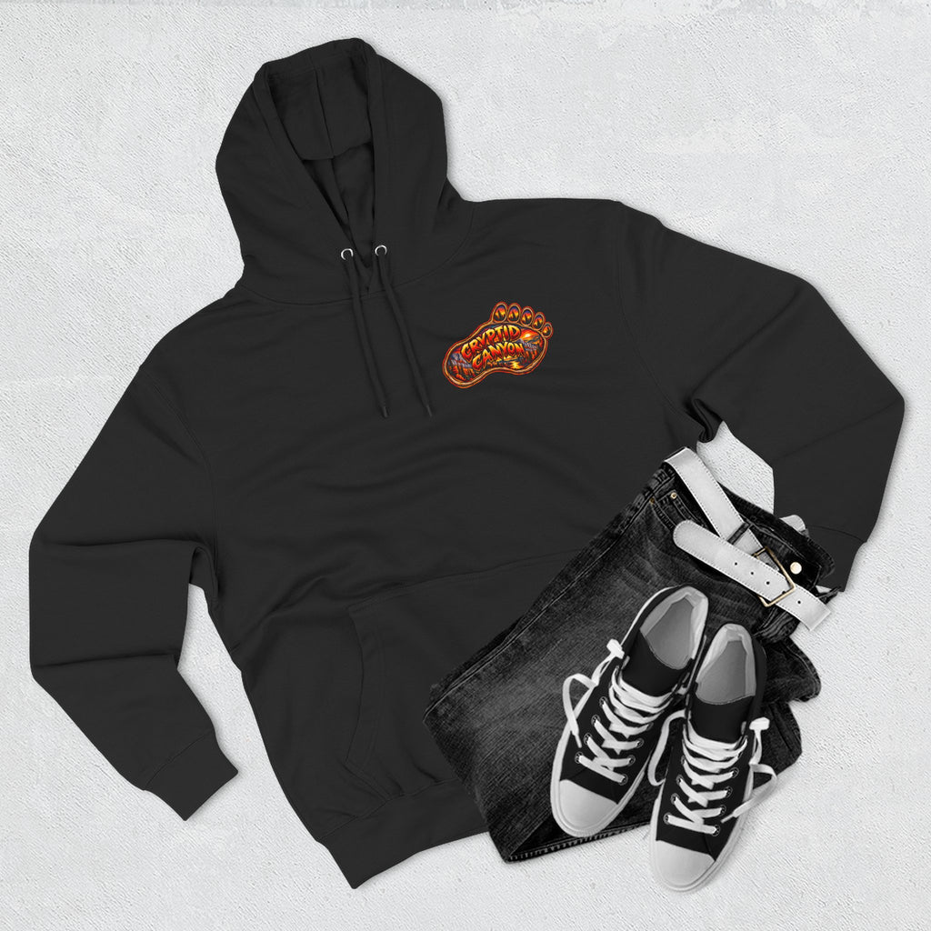 Chibi Flatwoods Monster Fleece Hoodie