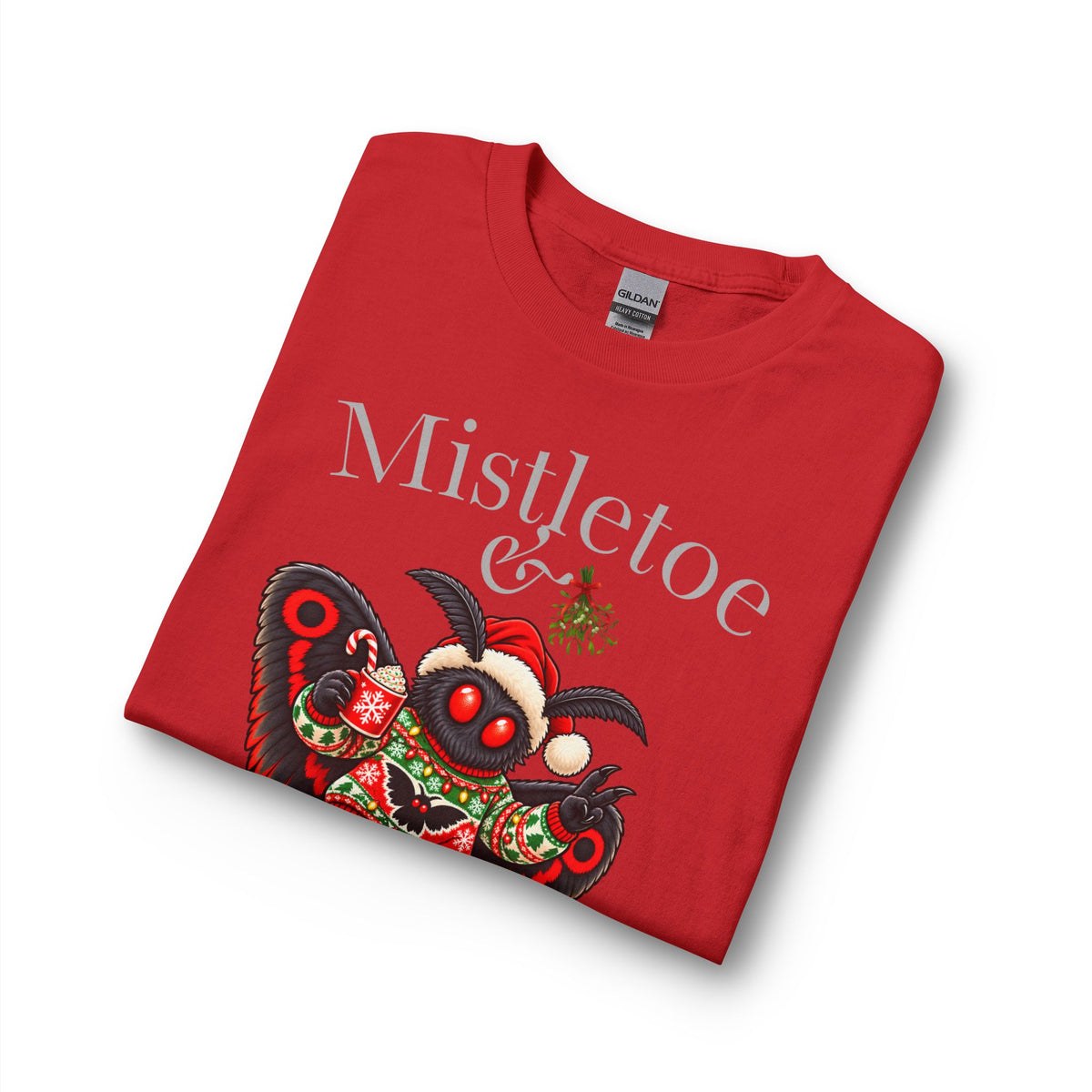 Mistletoe & the Mothman Long Sleeve T-Shirt