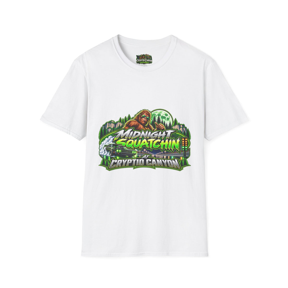Midnight Squatchin Softstyle one side