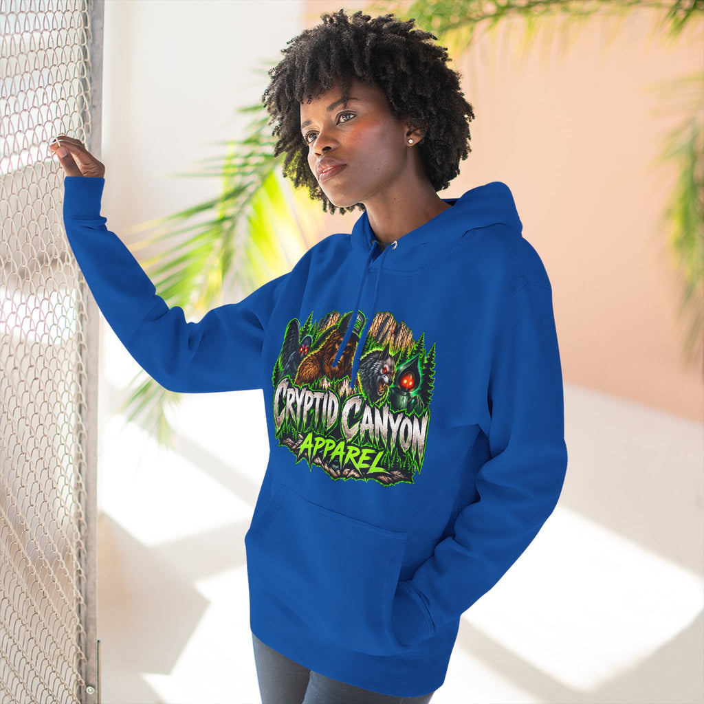 Bigfoot Doesn't Like You Fleece Hoodie