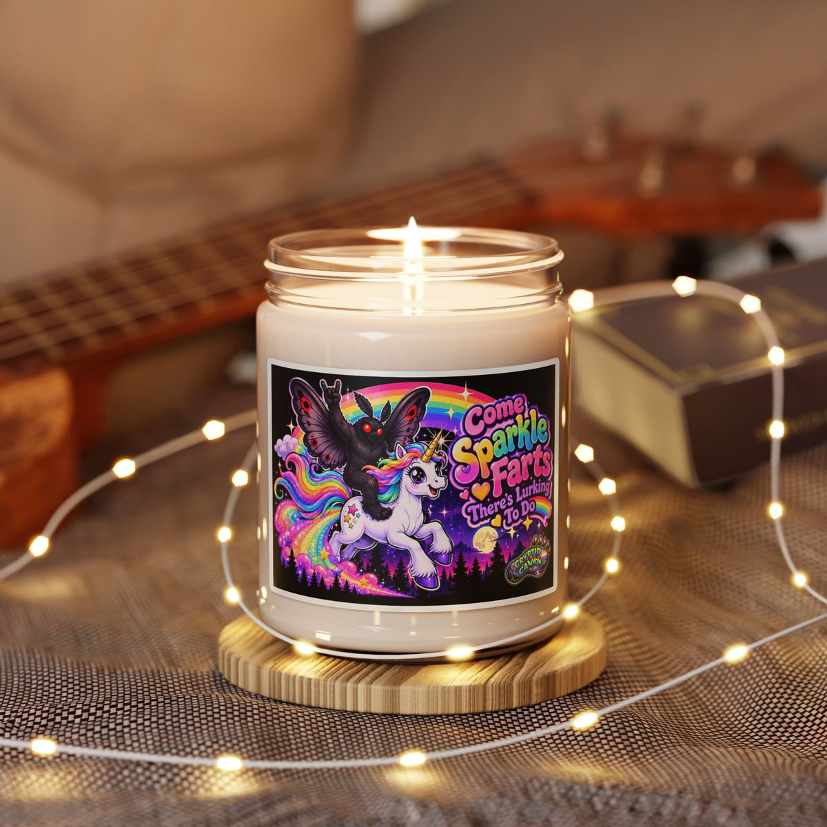 Sparkle Farts candle