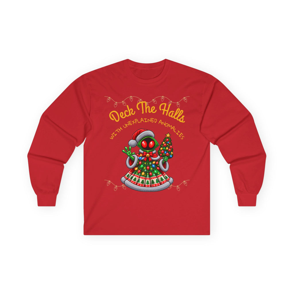Deck The Halls Ultra Cotton Long Sleeve Tee