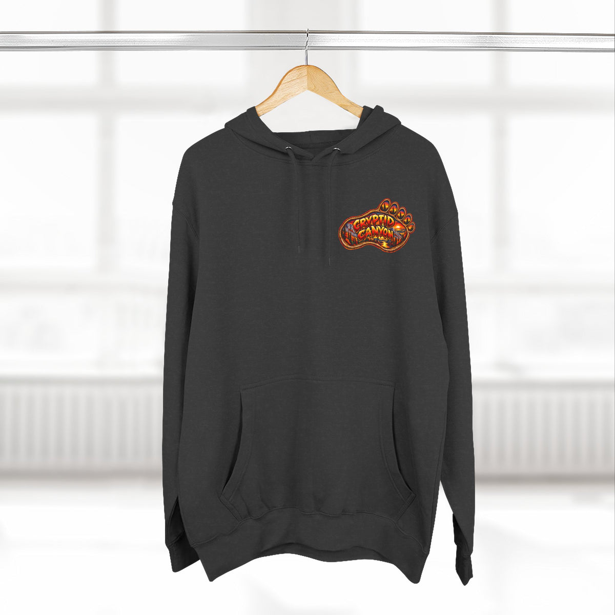 Chibi Flatwoods Monster Fleece Hoodie