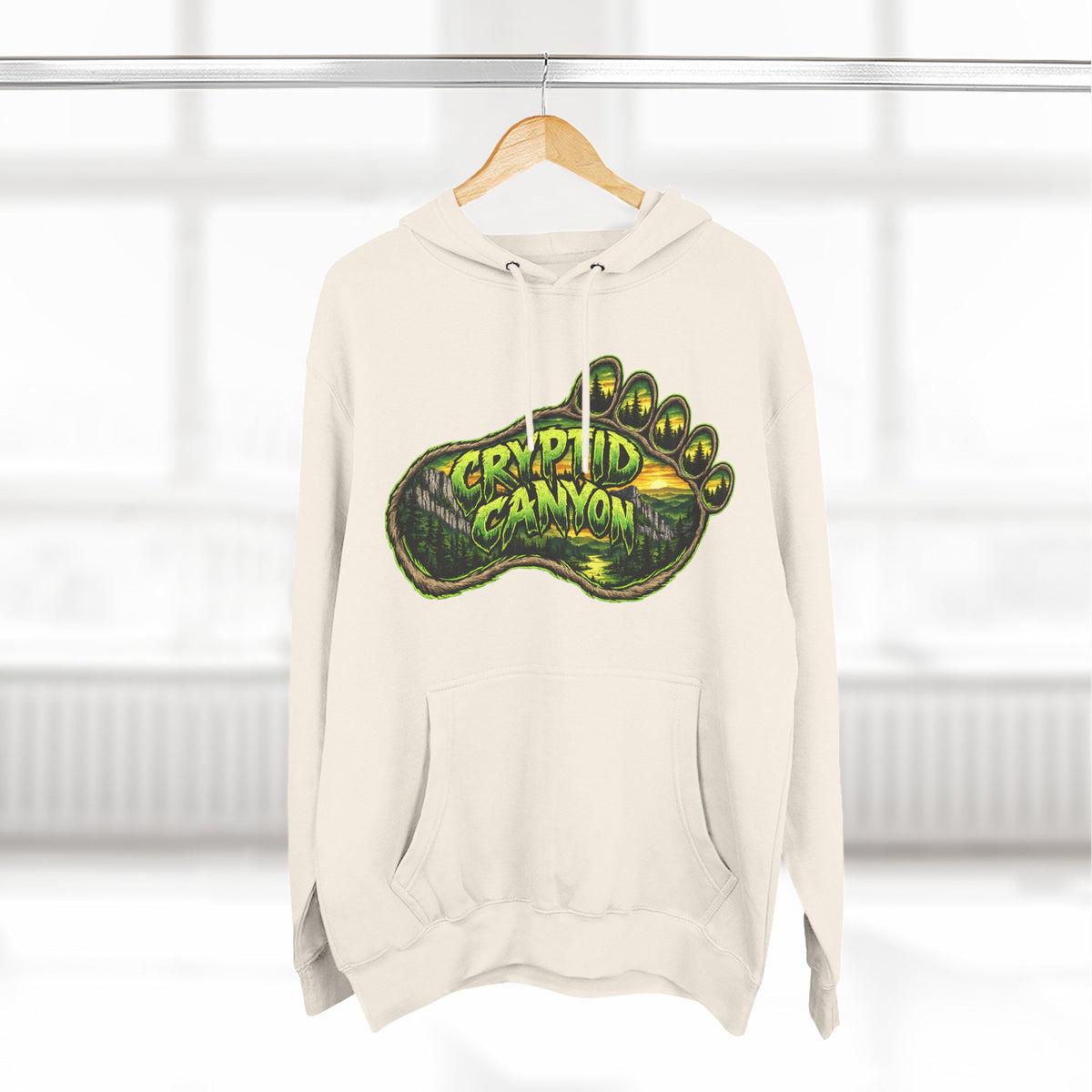 Sasquatch doesn't believe in humans hoodie