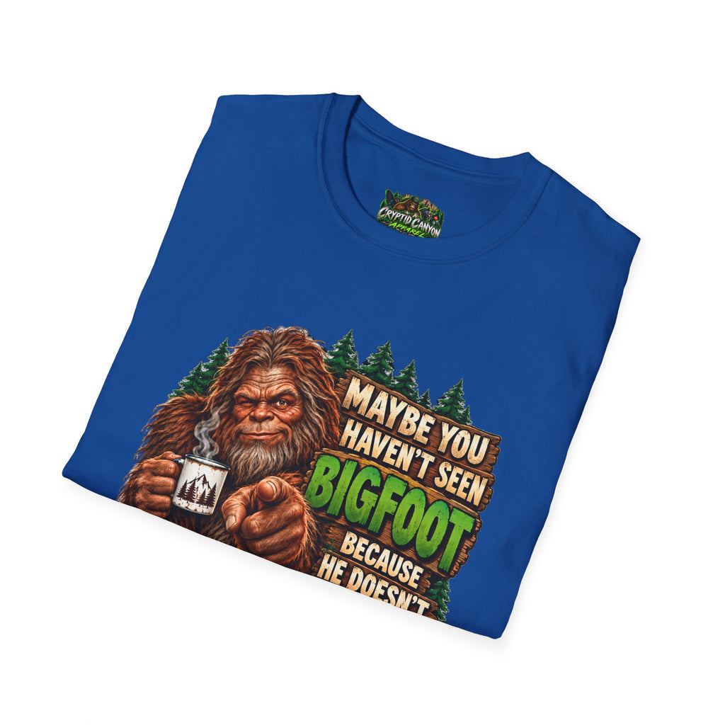 Bigfoot Doesn't Like You Softstyle single side