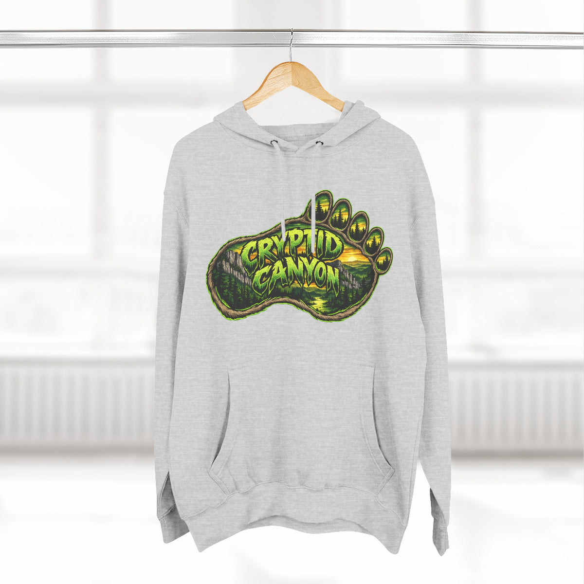 Sasquatch doesn't believe in humans hoodie