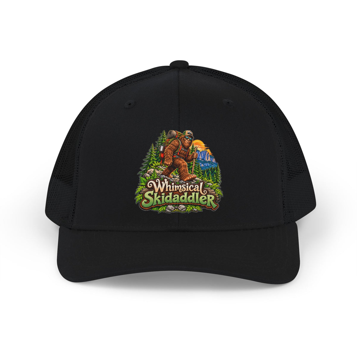Whimsical Skidaddler Snapback Trucker Cap