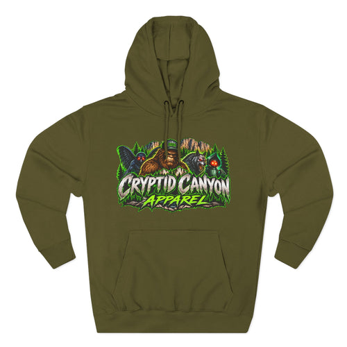 Bigfoot Doesn't Like You Fleece Hoodie