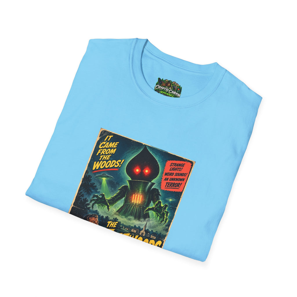 Flatwoods Monster 50's style movie poster Softstyle one side