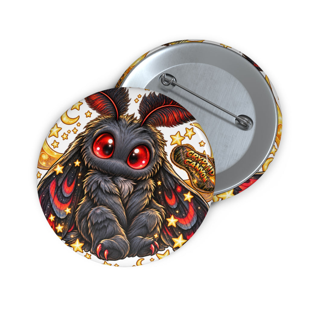 Cute Mothman Pin Button