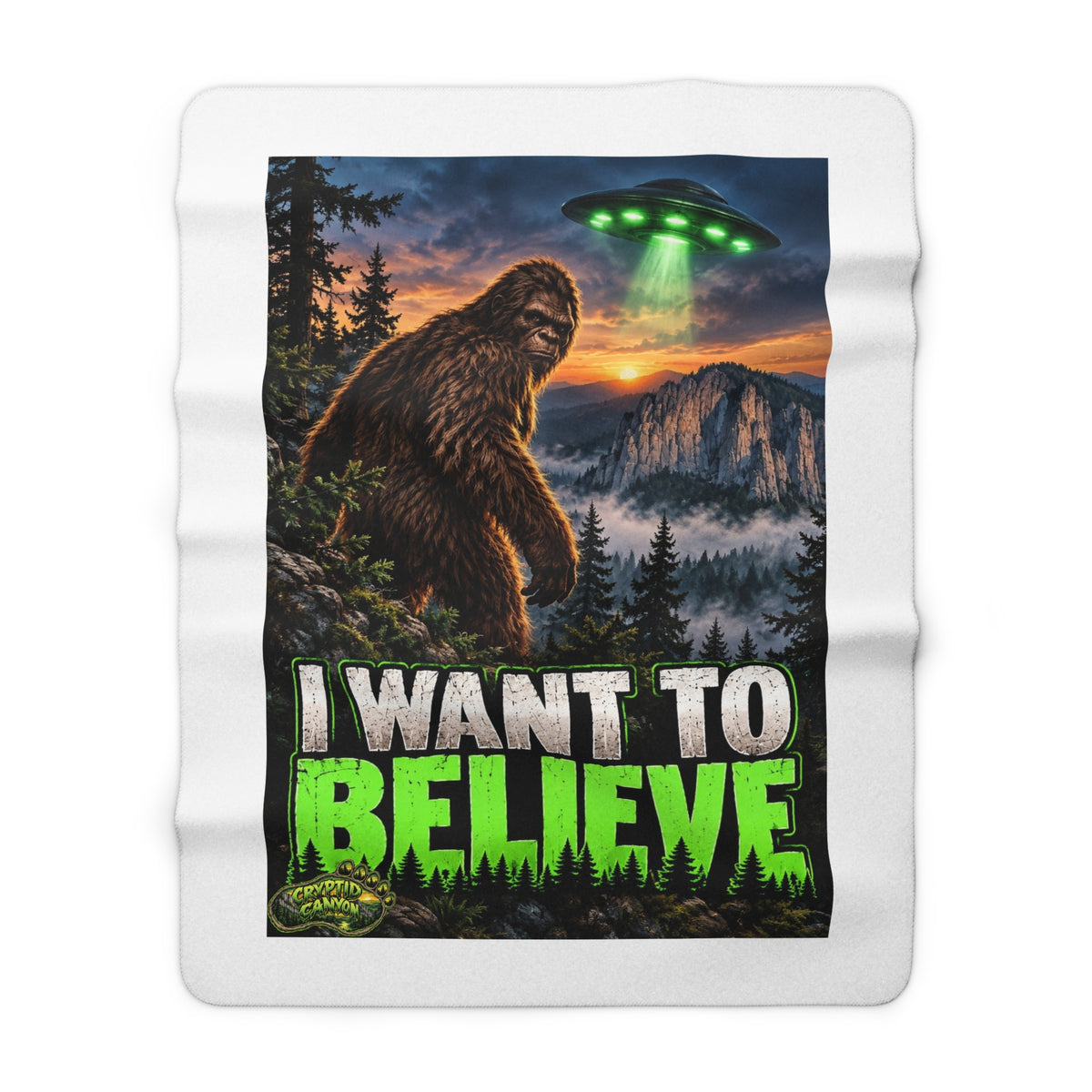 I Want To Believe fleece
