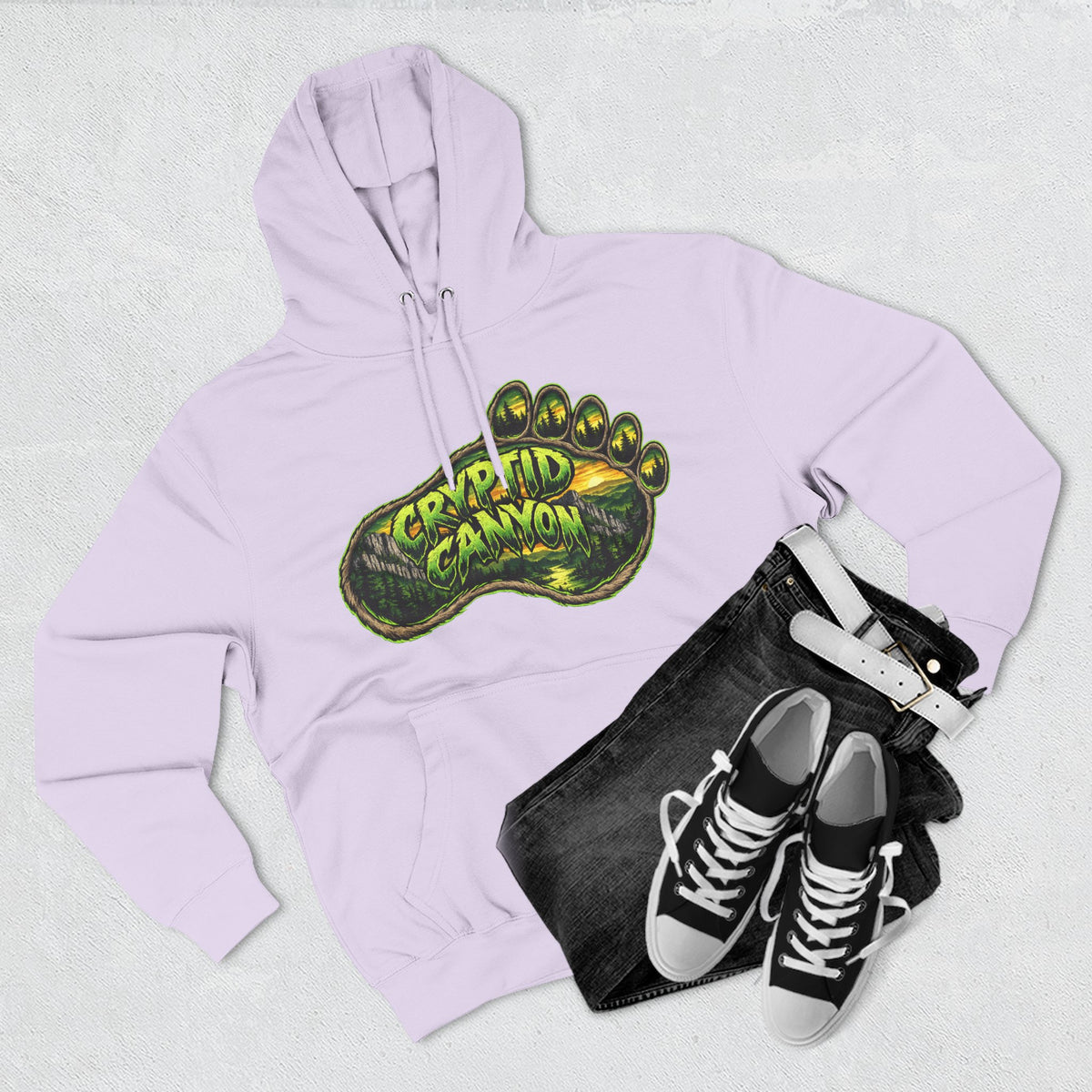 Sasquatch doesn't believe in humans hoodie