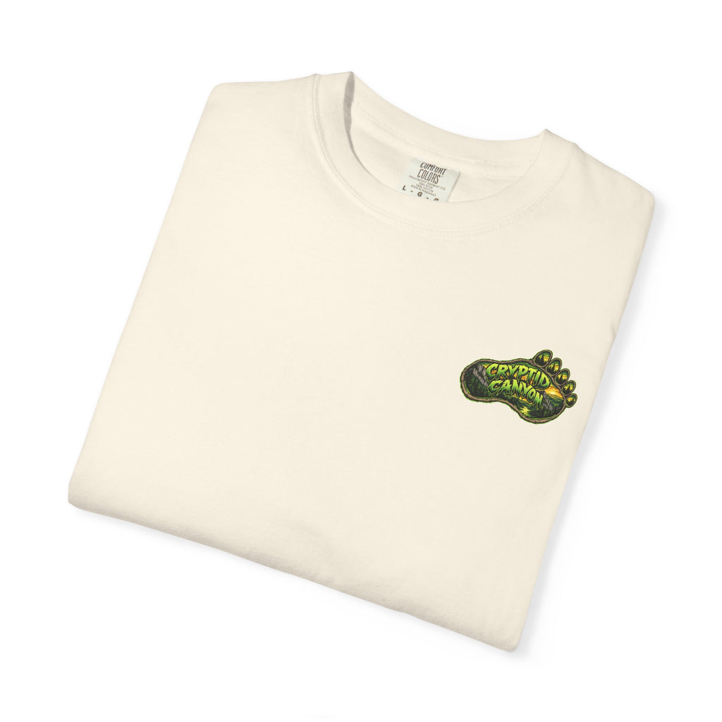 Tip-Toeing in My Woodlands Bigfoot Forest T-Shirt