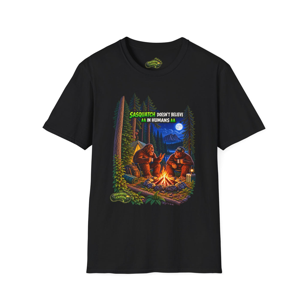 Sasquatch Doesn't Believe Softstyle one side