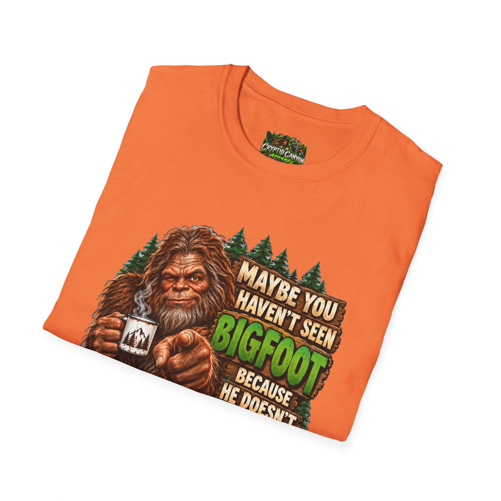 Bigfoot Doesn't Like You Softstyle single side
