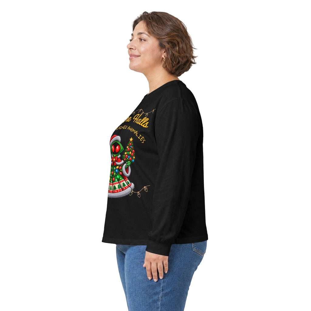 Deck The Halls Ultra Cotton Long Sleeve Tee