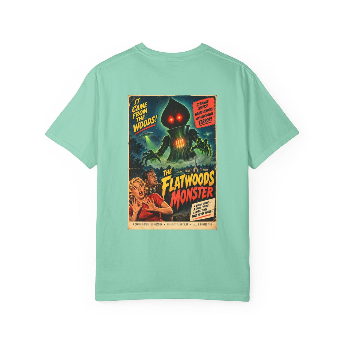 Flatwoods Monster 50's movie poster