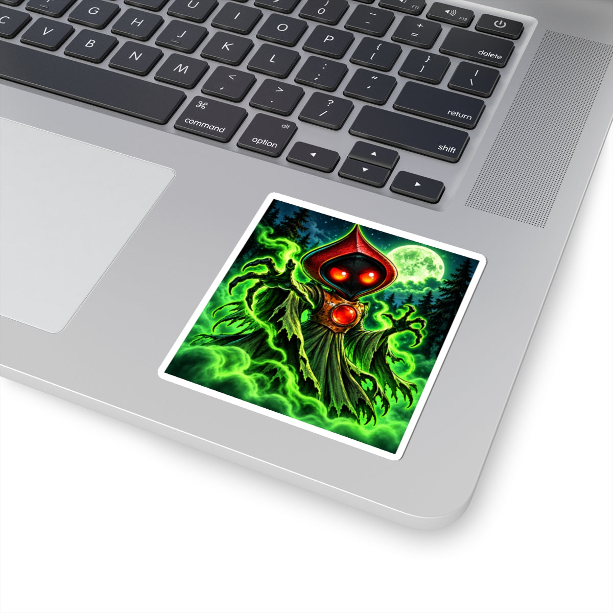 Spooky Flatwoods Monster Kiss-Cut Stickers