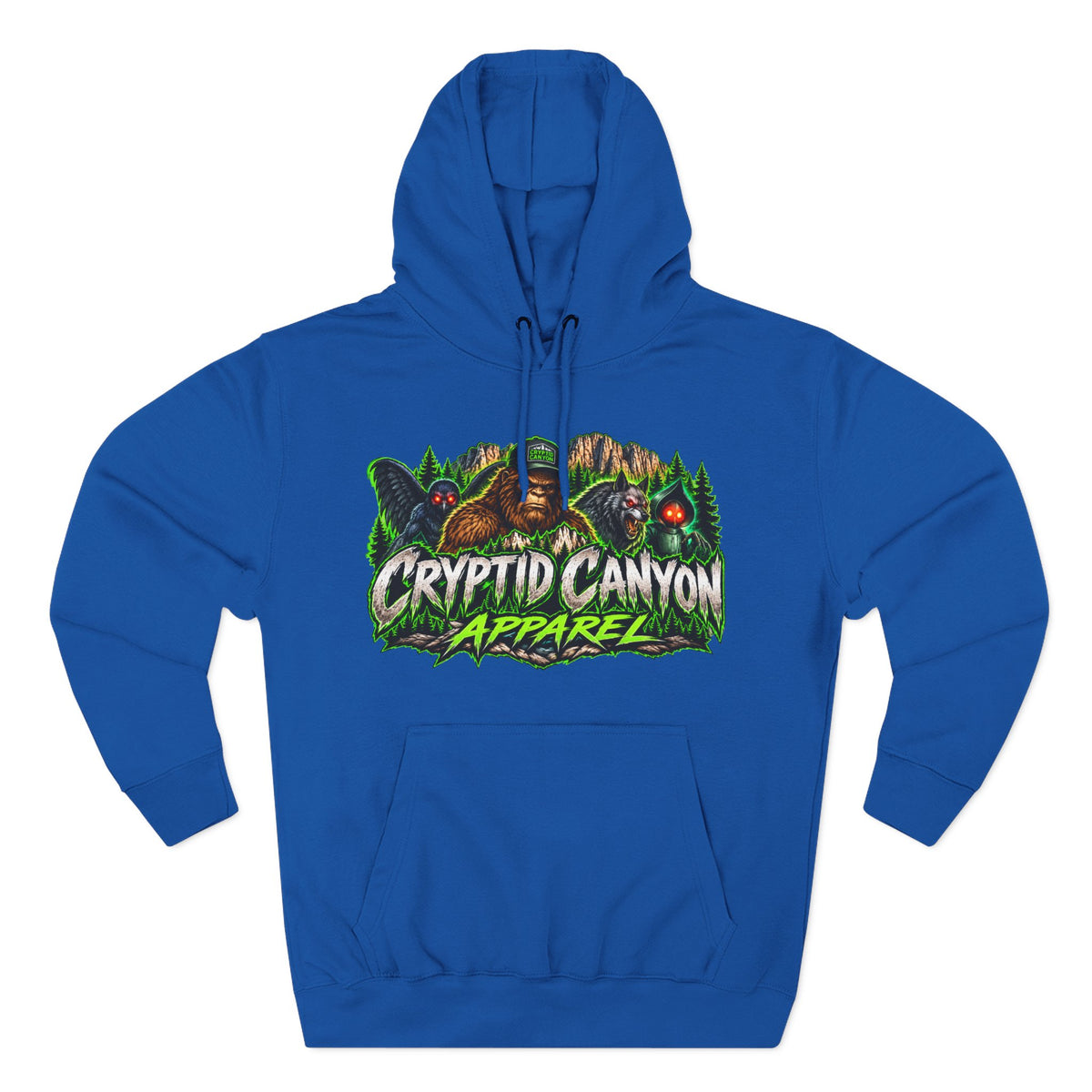 Bigfoot Doesn't Like You Fleece Hoodie