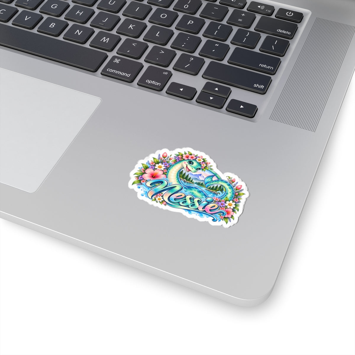 Nessie Watercolor Kiss-Cut Stickers