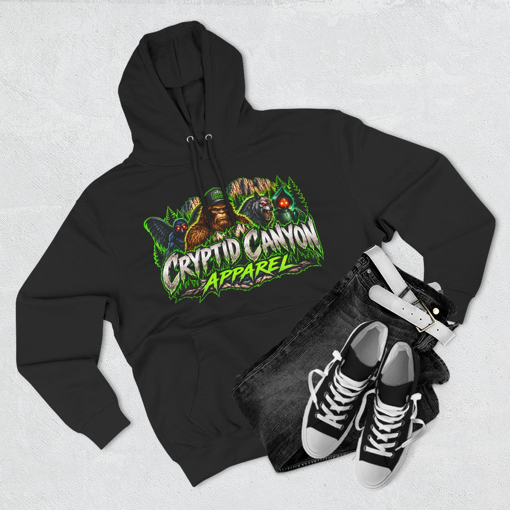 Bigfoot Doesn't Like You Fleece Hoodie